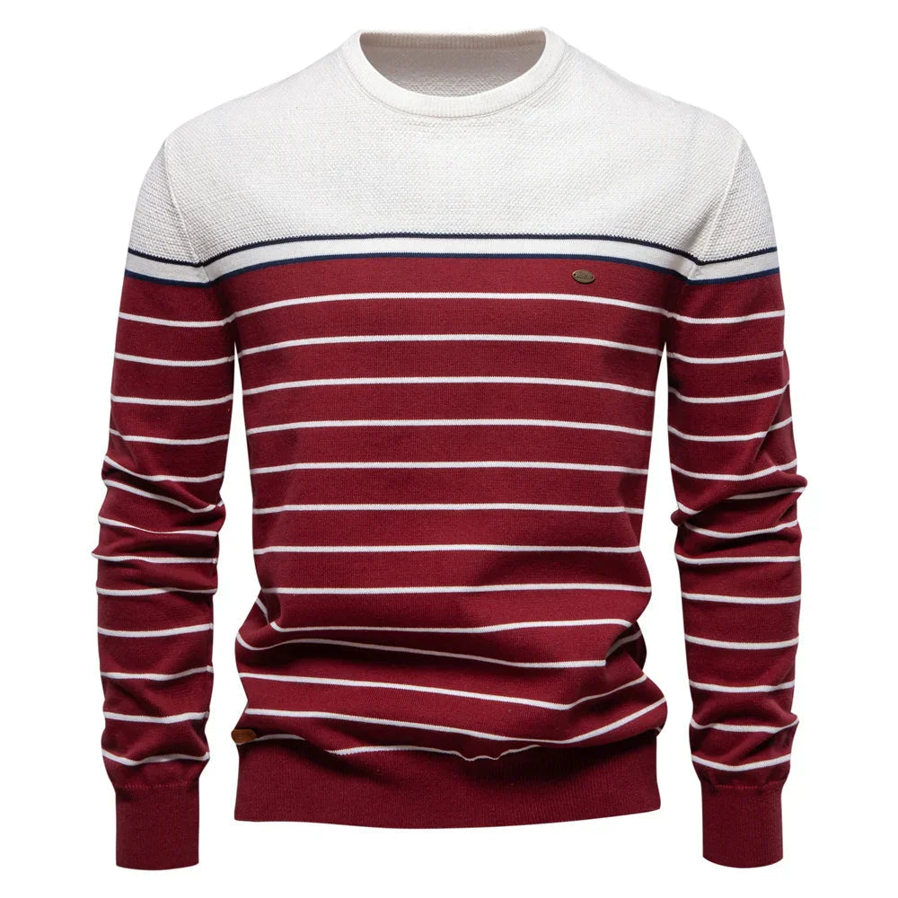Gano™ |  Pull pour homme à rayures fines