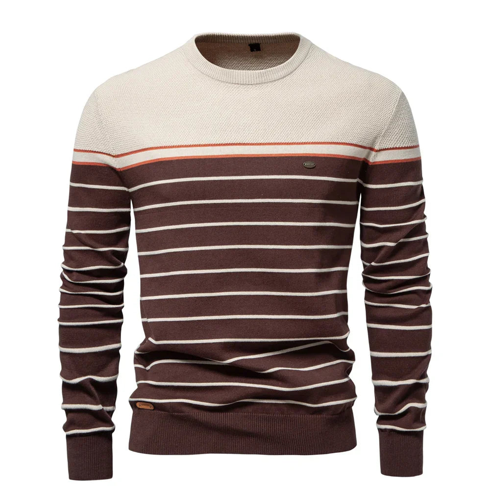 Gano™ |  Pull pour homme à rayures fines