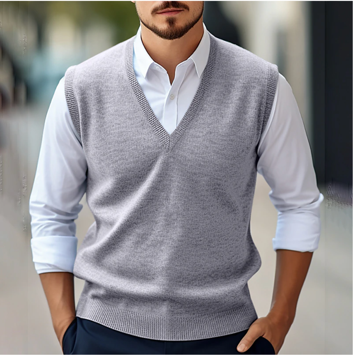 Daniel™ | Elegante Mouwloze Trui