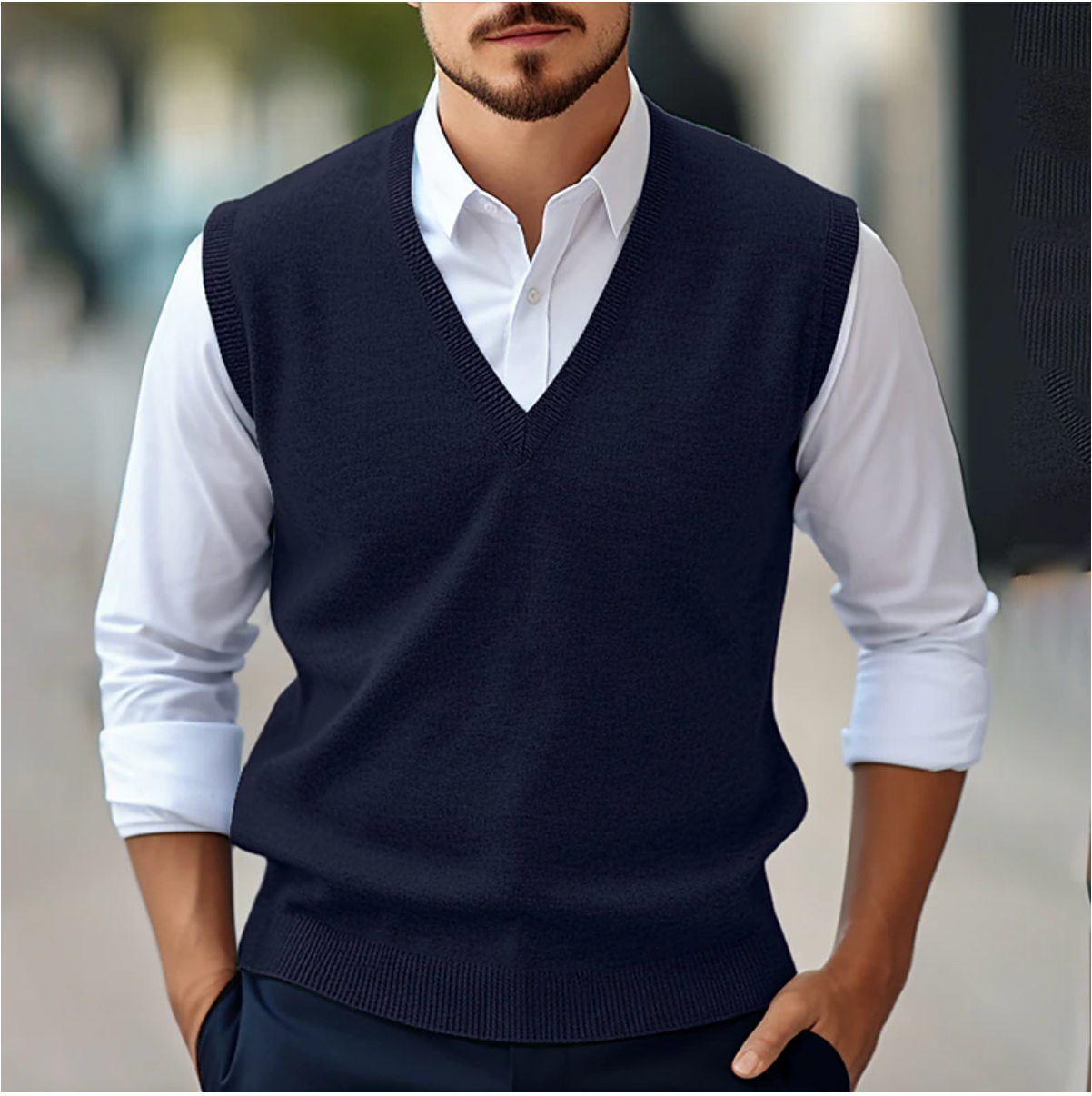 Daniel™ | Elegante Mouwloze Trui