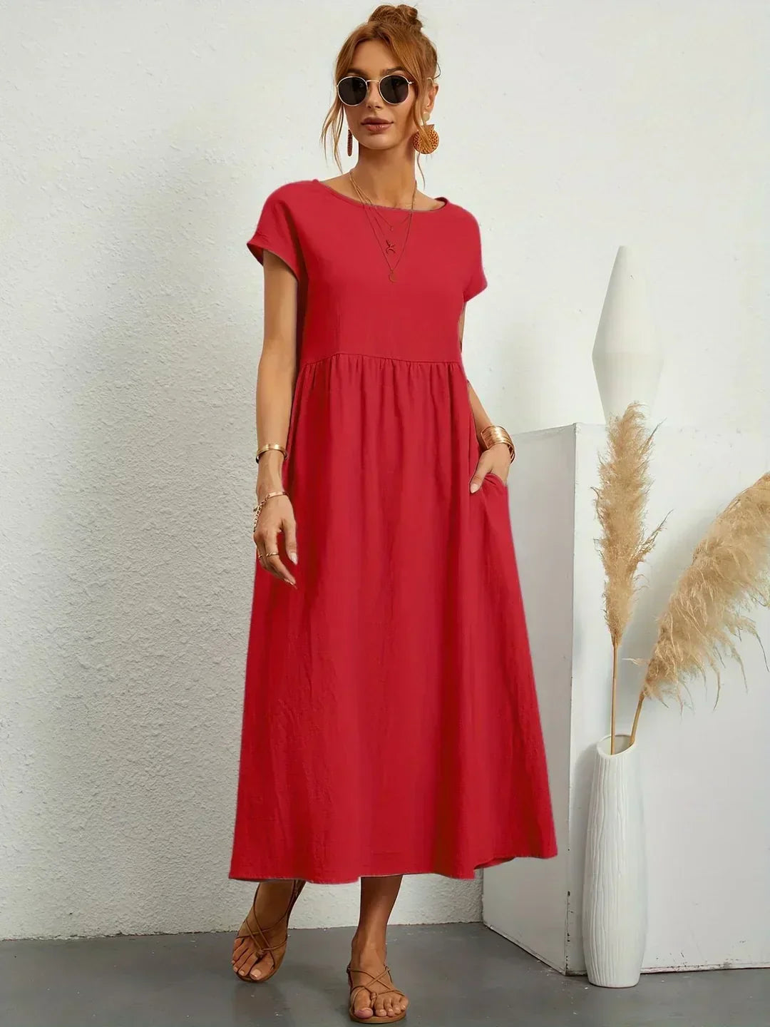 Nataly - Casual Midi-jurk