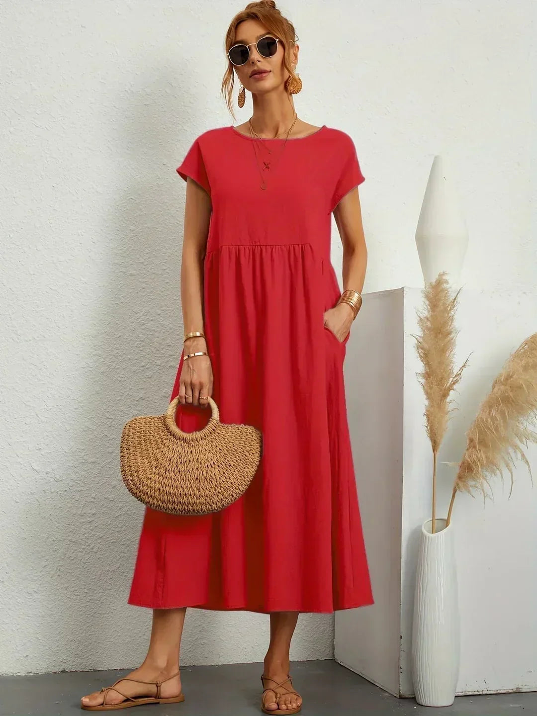 Nataly - Casual Midi-jurk