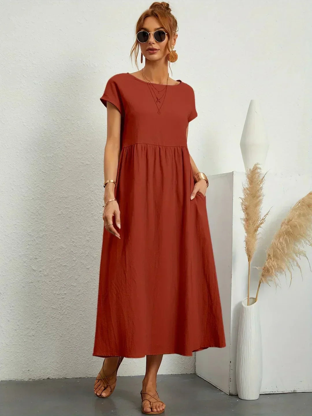 Nataly - Casual Midi-jurk