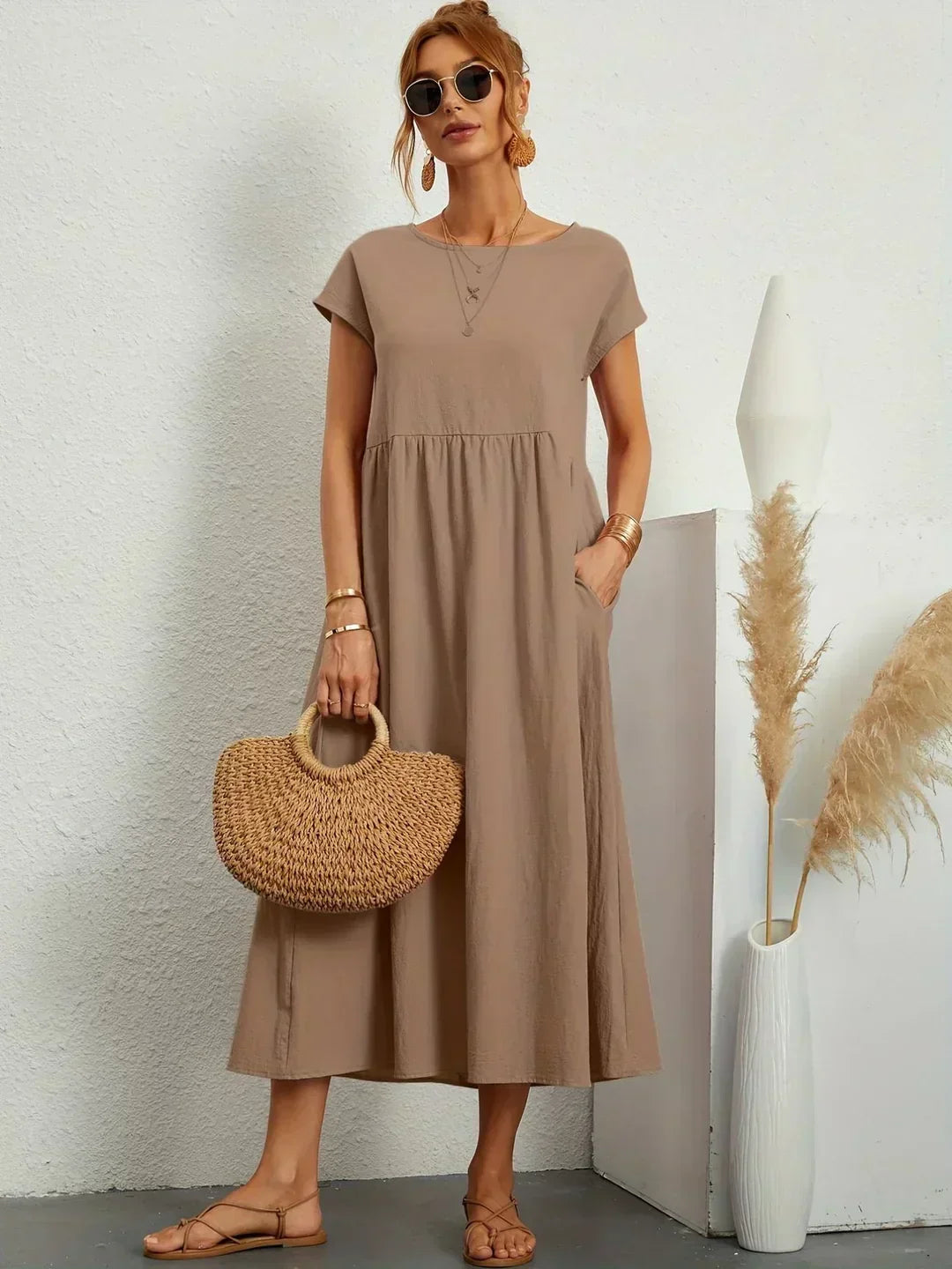 Nataly - Casual Midi-jurk