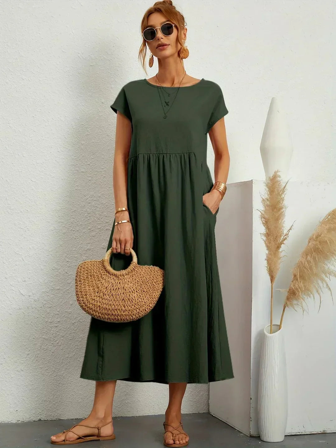 Nataly - Casual Midi-jurk