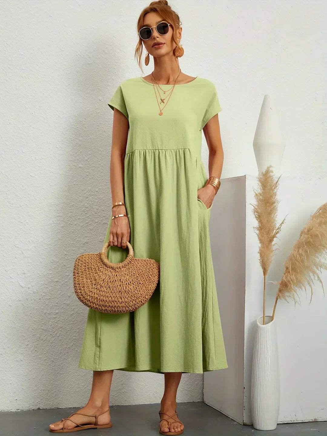 Nataly - Casual Midi-jurk