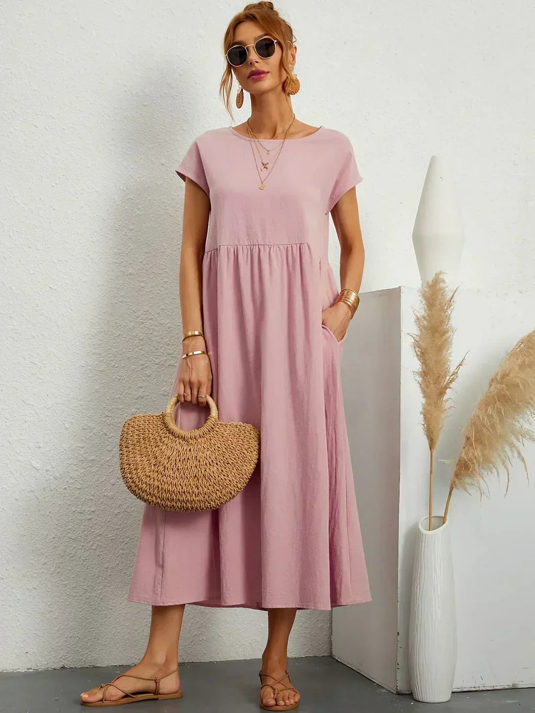 Nataly - Casual Midi-jurk