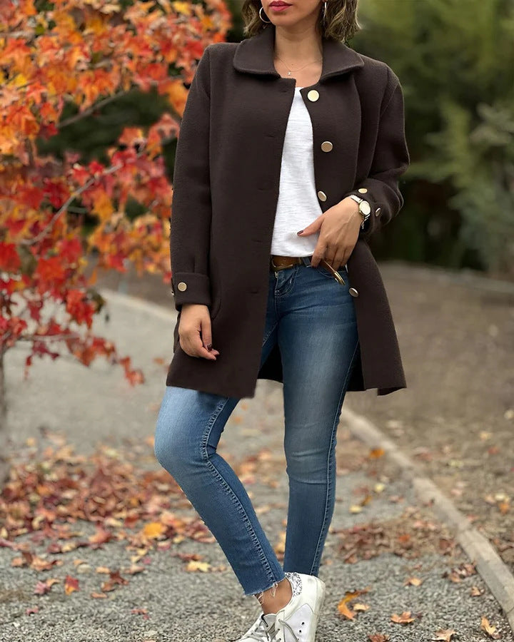 Audrey | Klassieke oversized jas