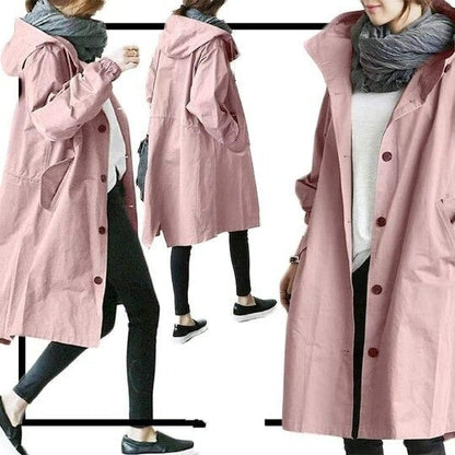 Mandy - Elegante Waterafstotende Trenchcoat