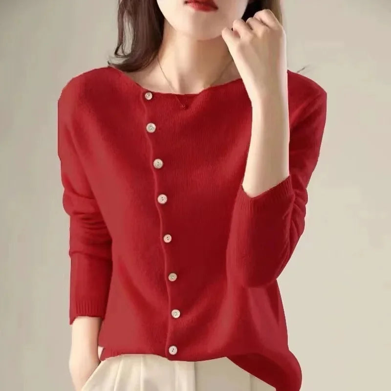 Mireille - Élégant Gilet Tricoté