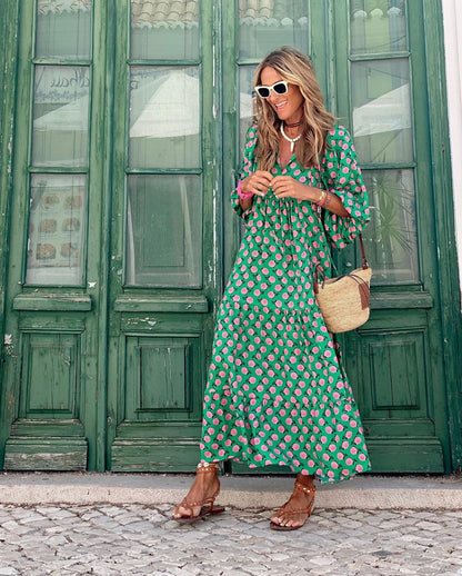 Sylvie - Boho chique jurk