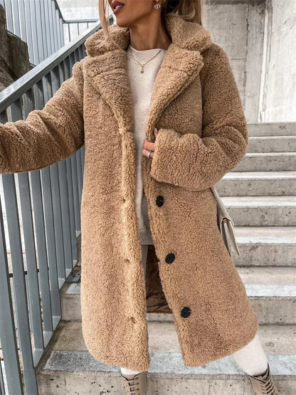 Lina™ | Veste Teddy chaude