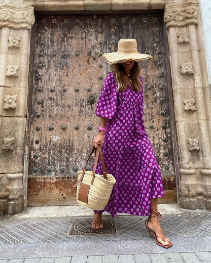 Sylvie - Boho chique jurk