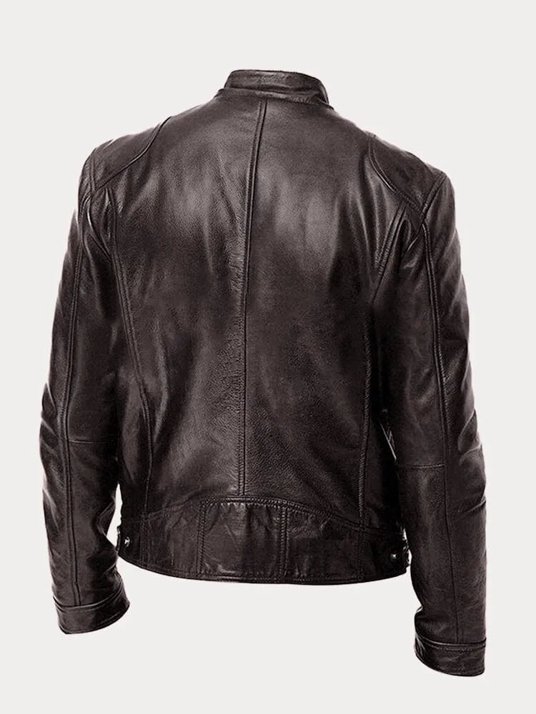Bonnie® | Veste en cuir décontractée