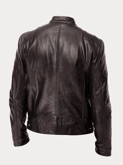 Bonnie® | Veste en cuir décontractée