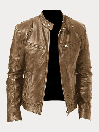 Bonnie® | Veste en cuir décontractée