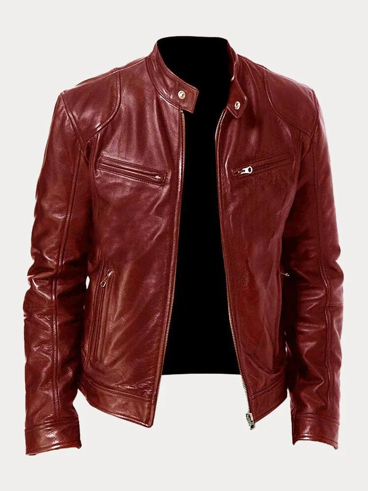 Bonnie® | Veste en cuir décontractée