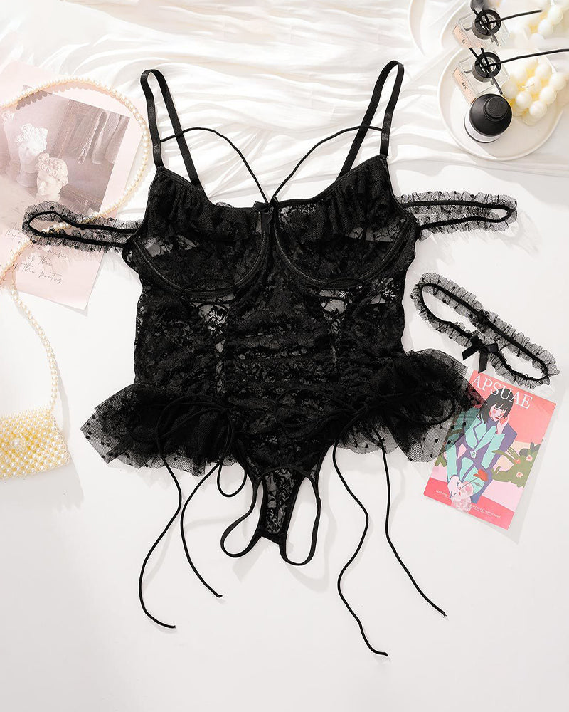 Camille™ | Body en dentelle grande taille