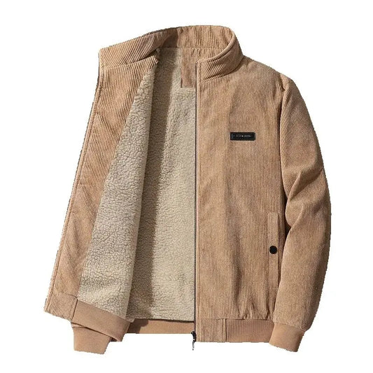 Udo | corduroy jas met fleece voering