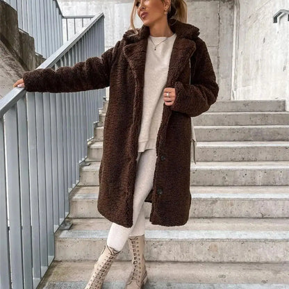 Lina™ | Veste Teddy chaude