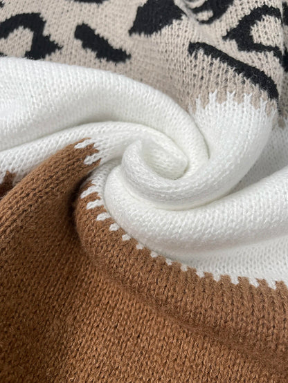 Lela - Pull Léopard Audacieux