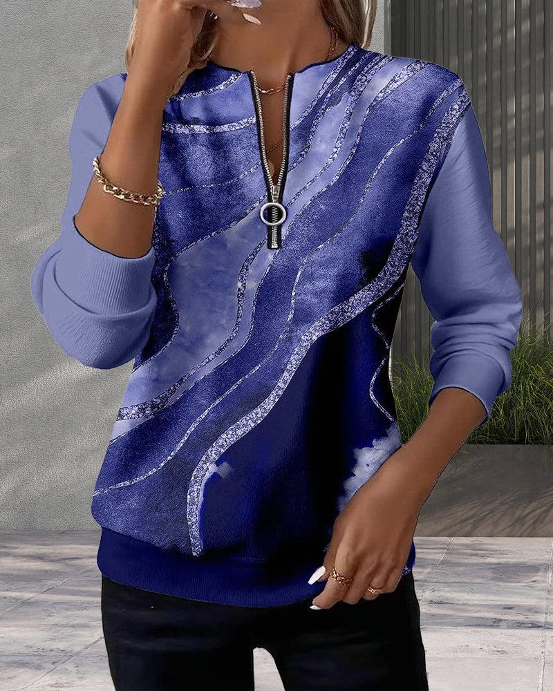 Lera - Vintage Casual Sweatshirt