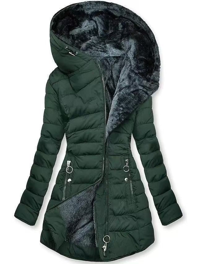 Elena-Manteau d'hiver chaud avec doublure intérieure.