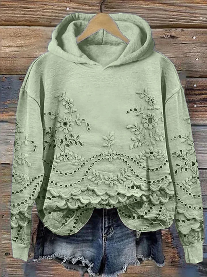 Amélie - Floral Hoodie