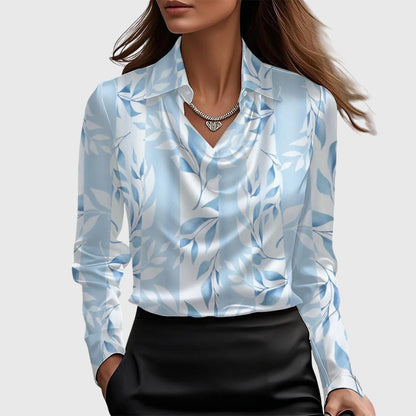 Brooklyn - Elegante Satijnen Blouse