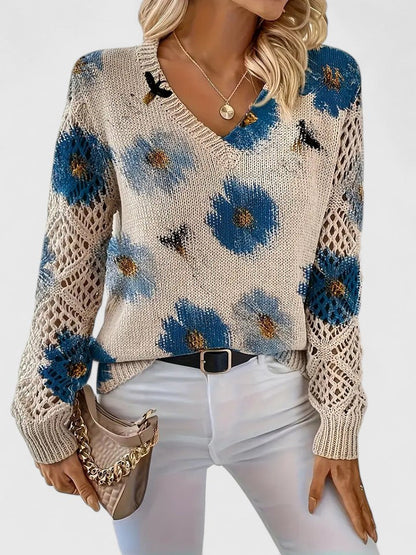 Aurélie - Cardigan Floral Léger