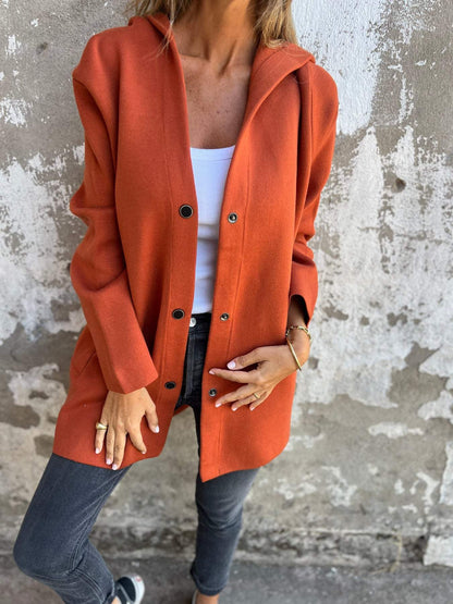 Appolinia - Casual vest met capuchon