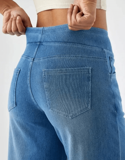 Élise | Stretchbroek met hoge taille