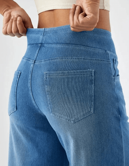 Élise | Stretchbroek met hoge taille