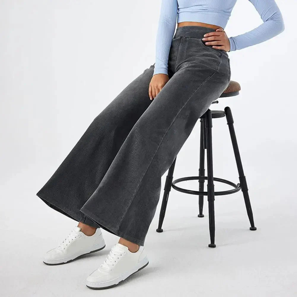 Élise | Stretchbroek met hoge taille