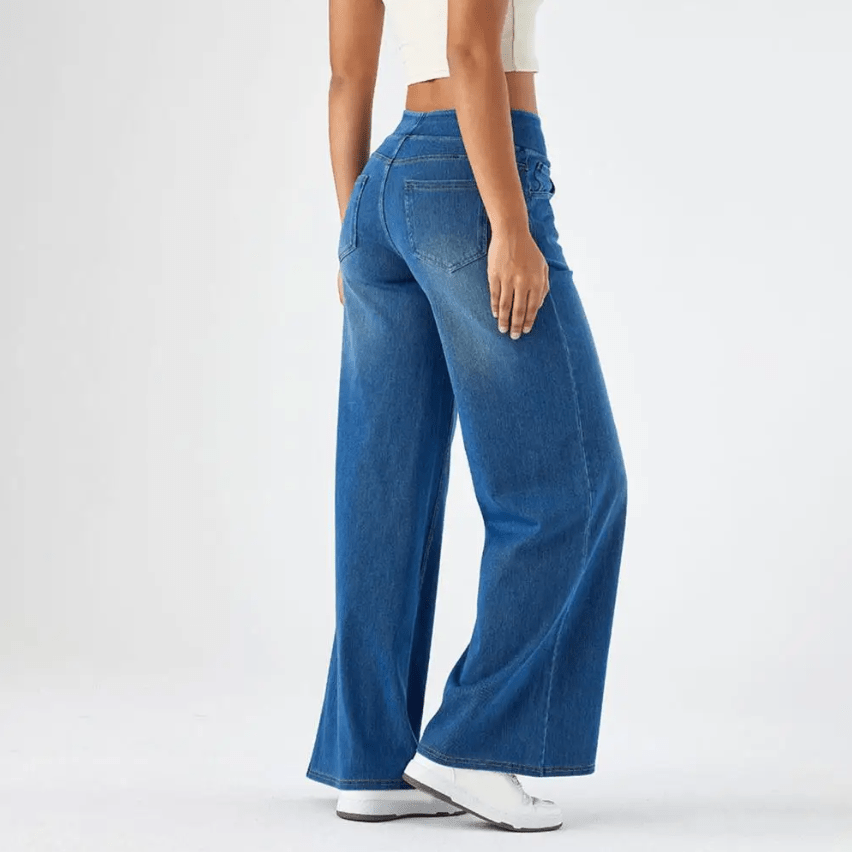 Élise | Stretchbroek met hoge taille