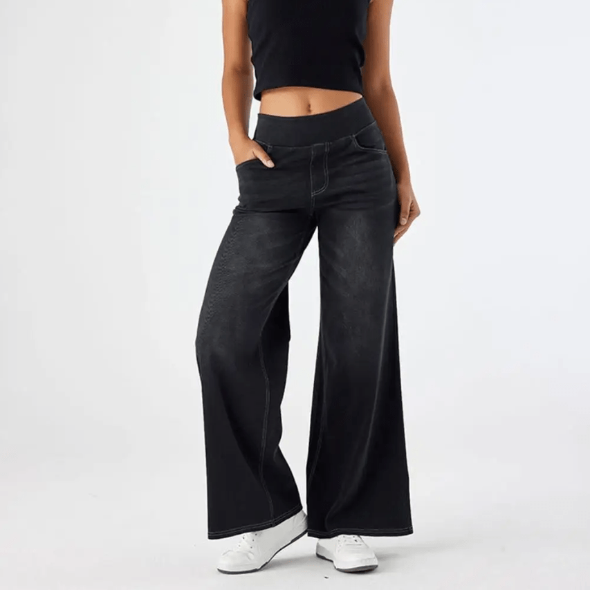 Élise | Stretchbroek met hoge taille