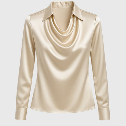 Brooklyn - Elegante Satijnen Blouse