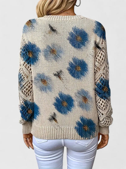 Aurélie - Cardigan Floral Léger