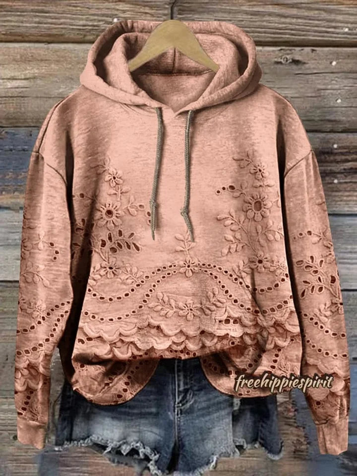 Amélie - Floral Hoodie