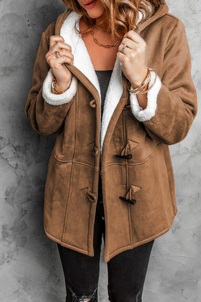Cléa | Veste polaire à capuche décontractée