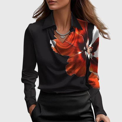 Brooklyn - Elegante Satijnen Blouse