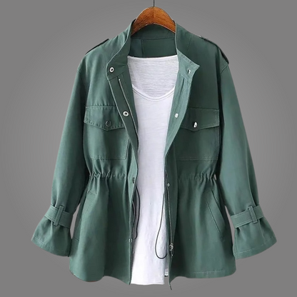 Elka- Manteau Élégant En Laine