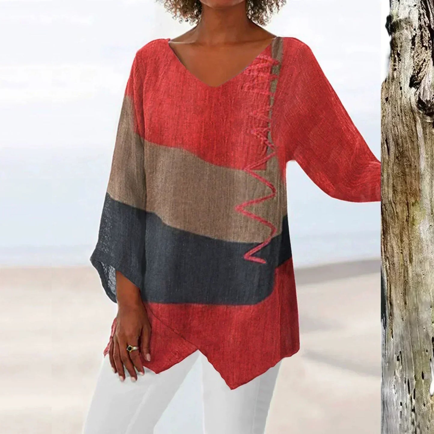 Leviana - Elegante Artistieke Tuniek