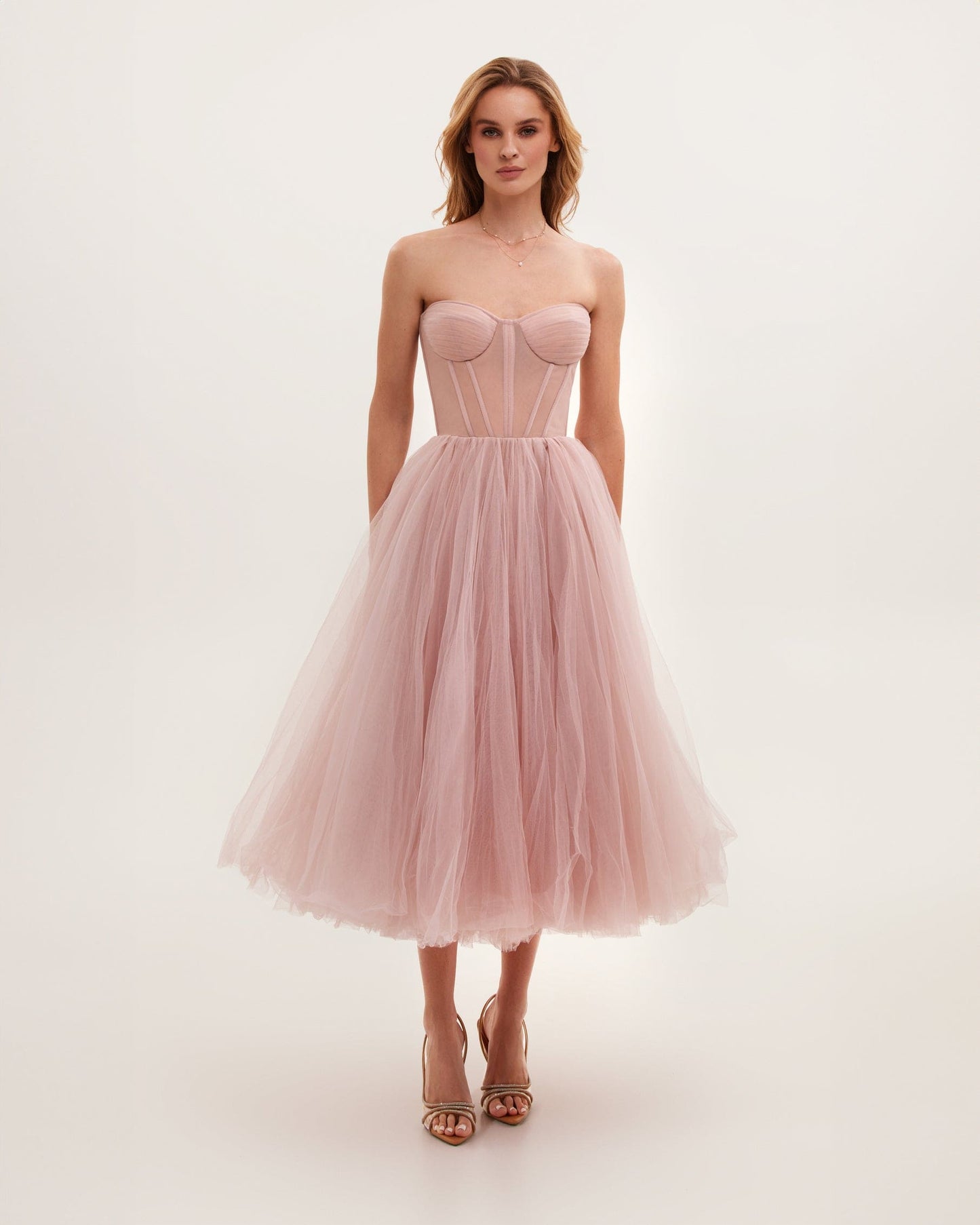 Judith - Elegante Strapless Jurk
