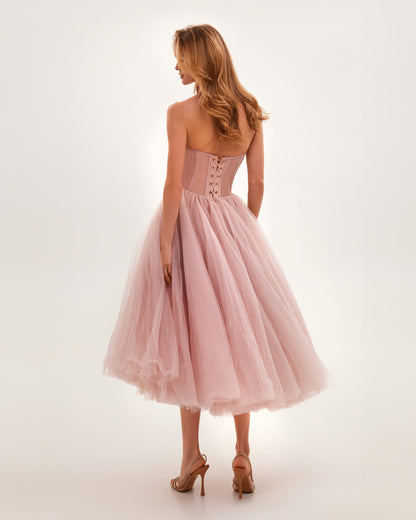 Judith - Elegante Strapless Jurk