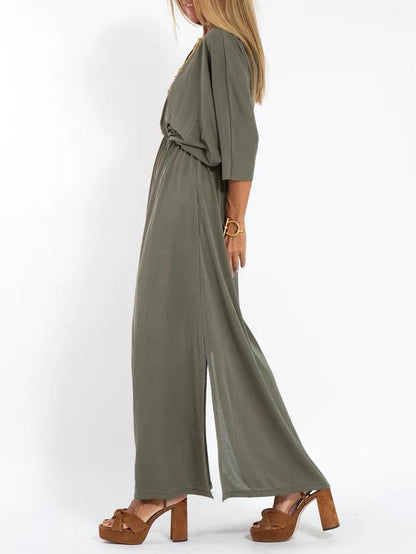 Amélie - Casual Jurk met V-hals