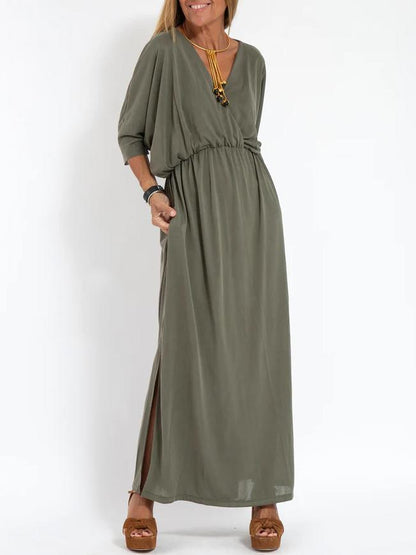 Amélie - Casual Jurk met V-hals