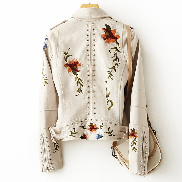 Livia - Veste Fleurie Rétro Chic