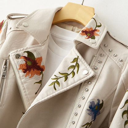Livia - Veste Fleurie Rétro Chic