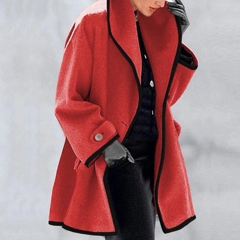 Demi | Zachte trenchcoat